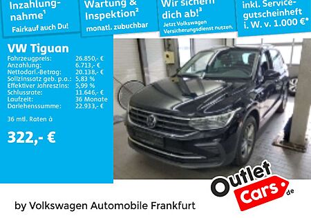 VW Tiguan Volkswagen 2.0 TDI DSG Life 4Motion Navi Klima LM-Fe