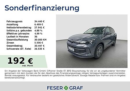 VW Tiguan Volkswagen Life 1.5eTSI 110kW DSG AHK Area View