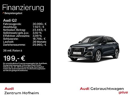 Audi Q2 35 TFSI Advanced*LED*Virtual*Vorb Navi*Sports