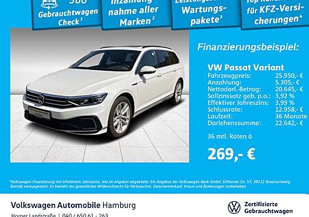 VW Passat Variant Volkswagen GTE 1.4 TSI DSG Hybrid Panorama