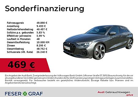 Audi S3 Sportback 2.0 TFSI quattro Sonos/SportAGA/SHZ/GRA/
