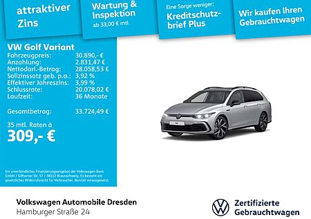 VW Golf Variant Volkswagen Golf VIII Variant R-Line 2.0 TDI DSG IQ AHK PANO