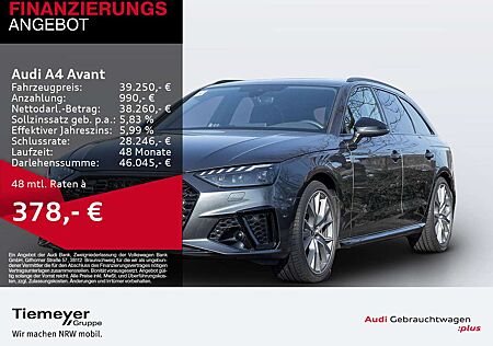 Audi A4 40 TFSI Q 2x S LINE LM19 KAMERA NAVI+ V