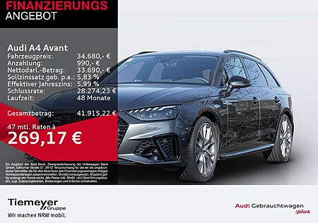 Audi A4 40 TFSI Q 2x S LINE LM19 KAMERA NAVI+ V