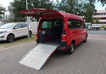 VW T6 Transporter Volkswagen Mittelhoch 6 Sitze Klima Rampe