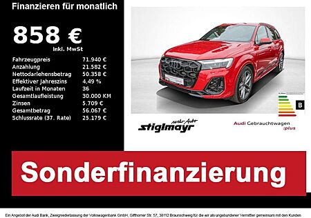 Audi Q7 S-line 55 TFSIe quattro AHK+HeadUp+MATRIX+21`