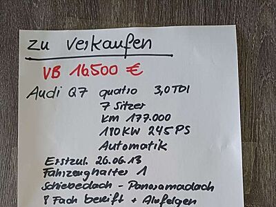 Audi Q7 3.0 TDI DPF clean diesel quattro tiptronic