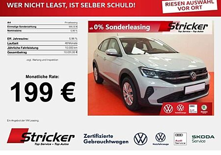 VW Taigo Volkswagen Life 1.0 TSI 95 PS 199,- mtl. Einparkhilfe Blueto