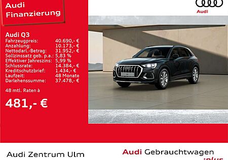 Audi Q3 advanced 35 TDI quattro S tronic R-KAM NAV+