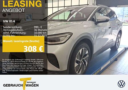 VW ID.4 Volkswagen PURE LM19 NAVI SITZHZ WÄRMEPUMPE