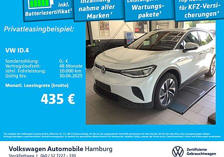 VW ID.4 Volkswagen Pro Performance Navi Wärmep. AHK 360°Kamera