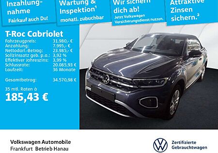 VW T-Roc Volkswagen 1.5 TSI DSG Style Navi LEDPlus D