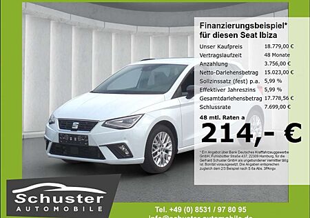 Seat Ibiza FR 1.0TSI*LED ACC R-Kam Navi digCockp SHZ