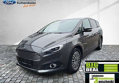 Ford S-Max Titanium Navi Kamera Voll-LED ACC AHK schw