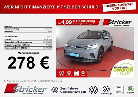 VW ID.4 Volkswagen Pro Performance 150/77 278,-ohne Anzahlung Navi A
