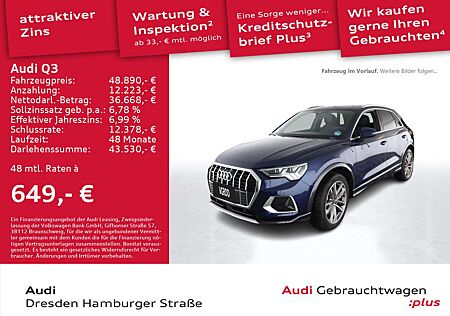 Audi Q3 advanced 40 TDI quattro AHZV Pano S tronic