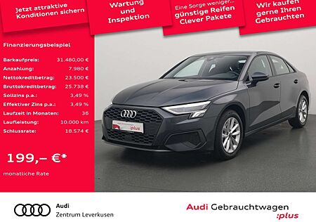 Audi A3 Limousine NAVI AHK VIRT ACC LED CARPLAY SH