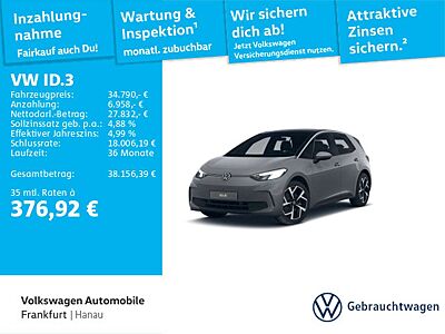 Volkswagen ID.3 Pure 125 kW (170 PS) 52 kWh 1-Gang- Automat