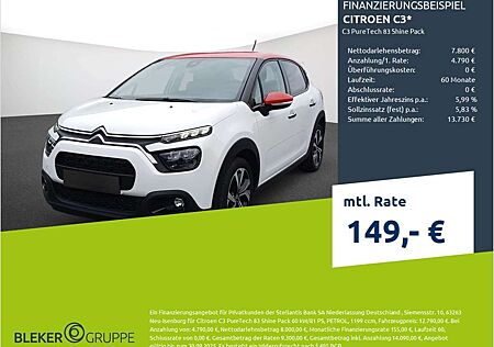 Citroën C3 Citroen PureTech 83 Shine Pack