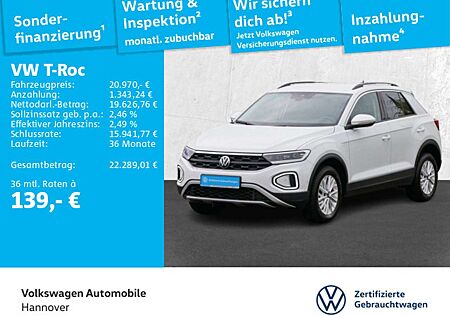 VW T-Roc Volkswagen 1.0 TSI Life Navi LED DigCockpit PDC SHZ