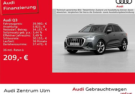 Audi Q3 S line 35 TFSI AHK NAV+ STDHZG E-KLAPPE