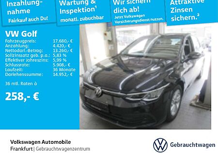 VW Golf Volkswagen VIII 1.0 TSI Basis FrontAssist LED DAB+