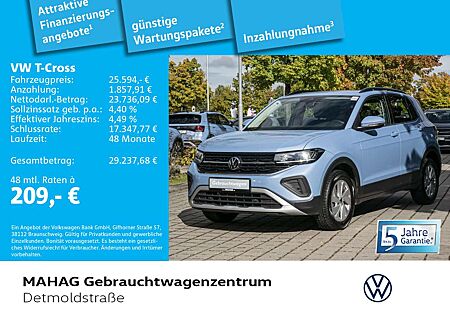 VW T-Cross Volkswagen 1.5 TSI Goal AppConnect LED Kamera DSG
