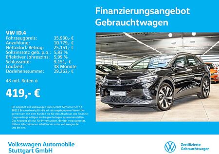 VW ID.4 Volkswagen Pro Performance 150 kW