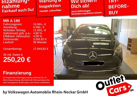 Mercedes-Benz A 180 Benz A-Klasse 180 Automatik Style Rückfahr