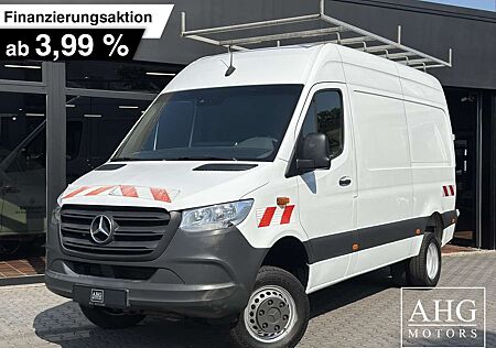 Mercedes-Benz Sprinter 519 4X4 V6 L2H2 UNTERSETZUNG AHK-3,5T KLIMA STANDH