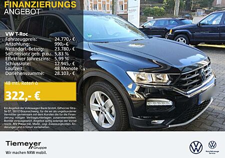 VW T-Roc Volkswagen 1.5 TSI DSG R-LINE NAVI SITZHZ LM17 AHK