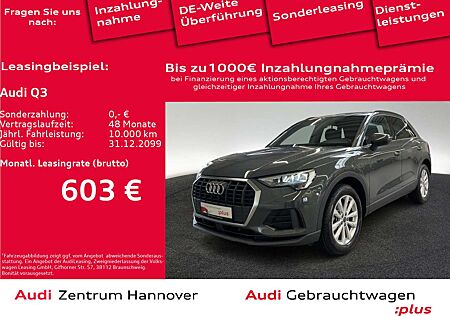 Audi Q3 45 TFSIe virtual Teilleder LED Sportsitze
