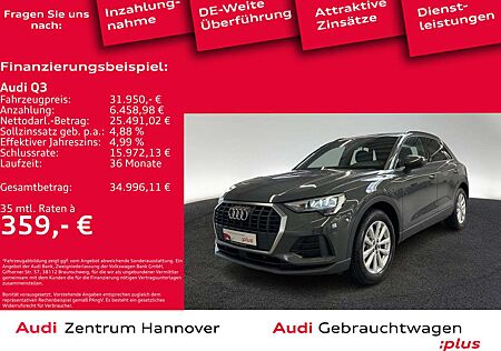 Audi Q3 45 TFSIe virtual Teilleder LED Sportsitze