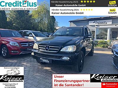 Mercedes-Benz ML 500 19% MwSt.ausweisbar-Holzlenkrad-Navi-AHK-Leder