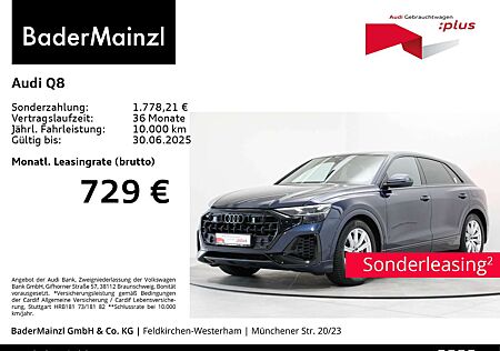 Audi Q8 55 TFSIe quattro AHK Matrix HUD 360° Luft ACC
