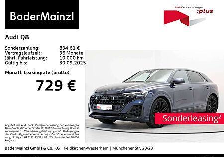 Audi Q8 55 TFSIe quattro AHK Matrix HUD 360° Luft ACC