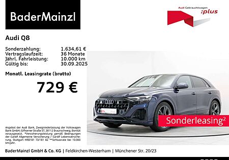 Audi Q8 55 TFSIe quattro AHK Matrix HUD 360° Luft ACC