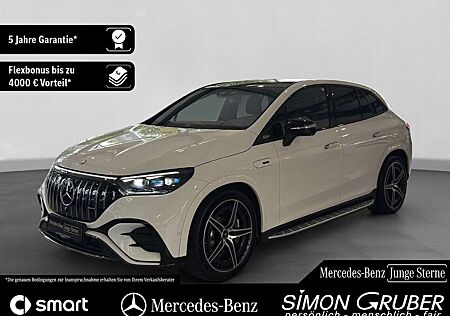Mercedes-Benz EQE 43 4M SUV Night Trittbrett TVHyper Leder AHK
