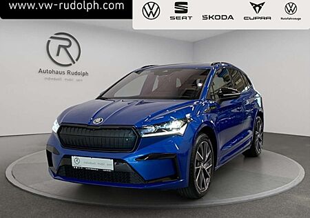 Skoda Enyaq gebraucht kaufen Skoda Enyaq 82 kWh Sportline / Navi LED ACC 20"