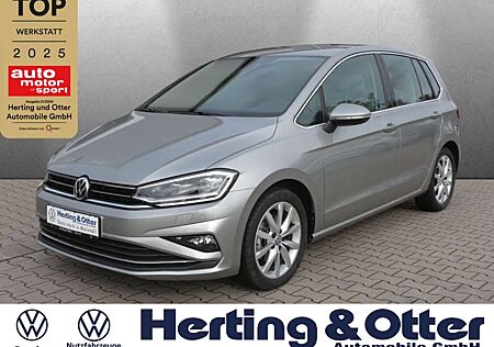 VW Golf Sportsvan Volkswagen Highline ACC LED GJR SHZ PDCv+h Navi Klima Lenkrad
