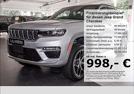 Jeep Grand Cherokee 5.7 V8 Summit Reserve Luftfahrwerk Night-Vision Vo