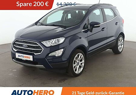 Ford EcoSport 1.0 EcoBoost Titanium *TEMPO*PDC*CAM*SHZ*