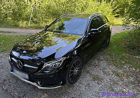 Mercedes-Benz C 400 4Matic T 9G-TRONIC AMG Line Pano, BURMESTER