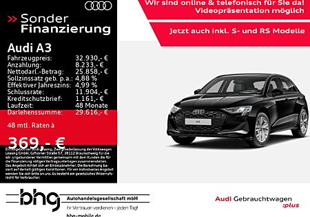 Audi A3 35 TDI Sportback S tronic advanced