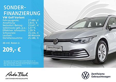 VW Golf Variant Volkswagen Golf VIII Variant 1.5 eTSI "Life" DSG Navi LED D