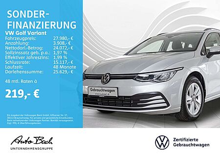 VW Golf Variant Volkswagen Golf VIII Variant 1.5 eTSI "Life" DSG Navi LED D