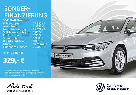 VW Golf Variant Volkswagen Golf VIII Variant 1.5 eTSI "Life" DSG Navi LED D