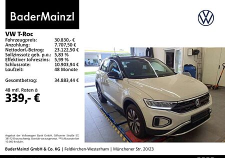 VW T-Roc Volkswagen 1.5 TSI DSG Goal Carplay Kam. ACC Virtual