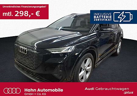 Audi Q4 e-tron gebraucht kaufen Audi Q4 e-tron 40 S line AHK Matrix Virtual Navi Sitz