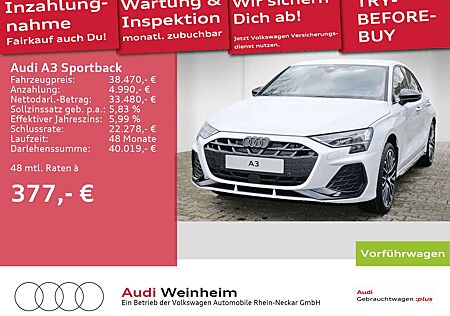 Audi A3 35 TFSI S Line S tronic LED CarPlay
